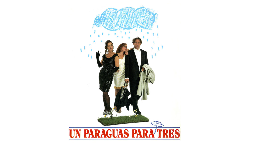 Un paraguas para tres
