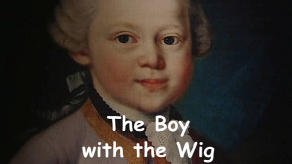 El niño de la peluca: los niños hablan de Mozart