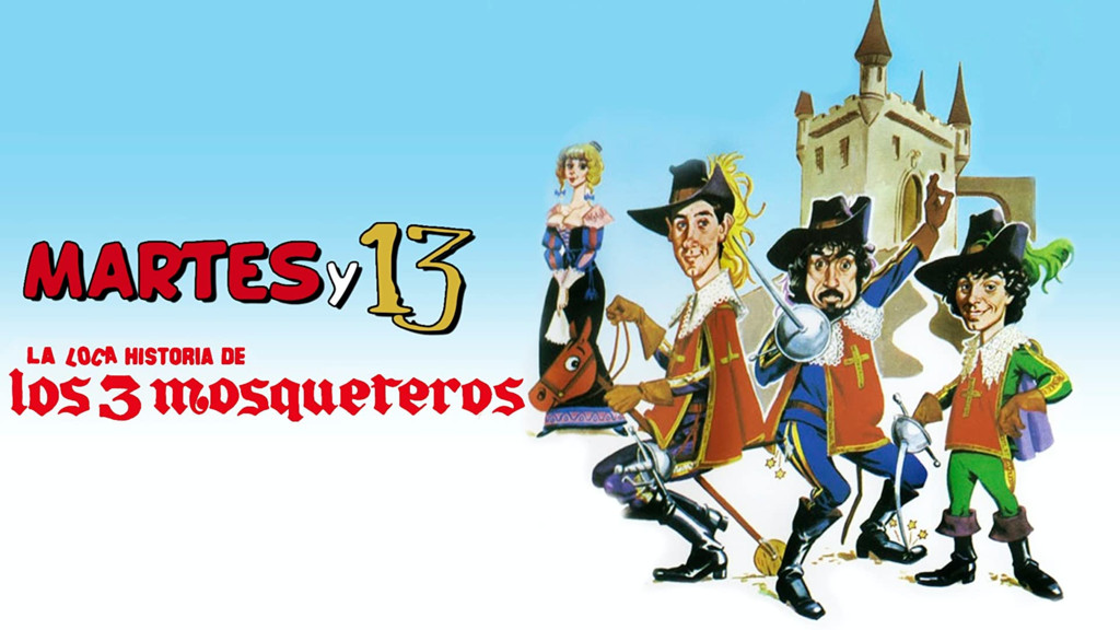 La loca historia de los tres mosqueteros