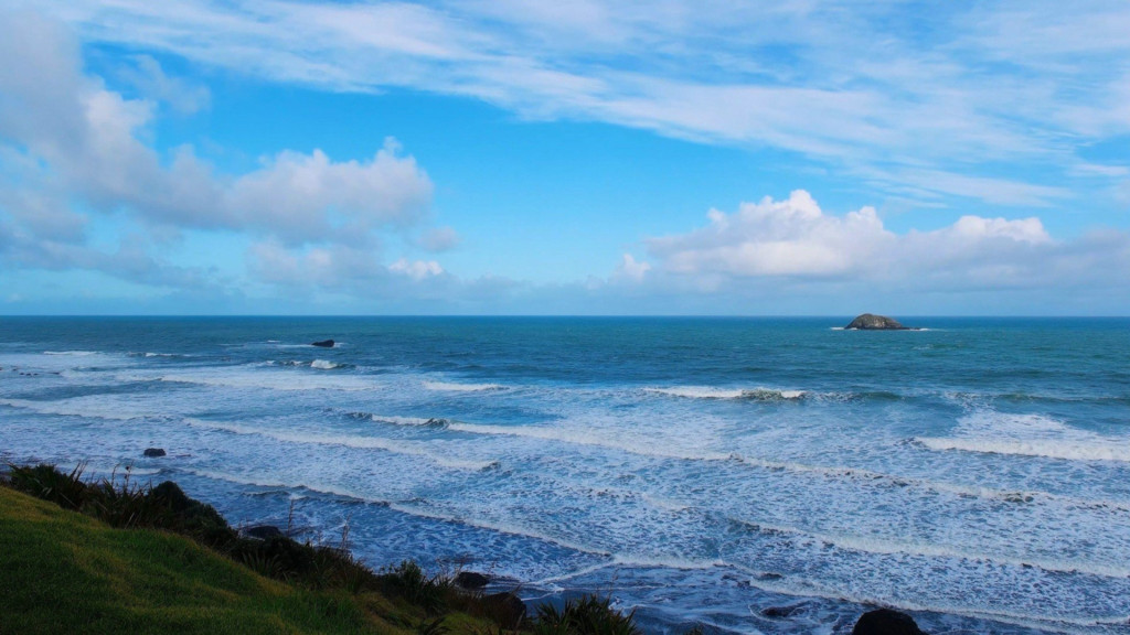 Playa Muriwai: Nueva Zelanda