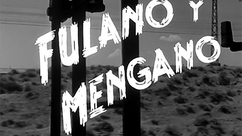 Fulano y mengano