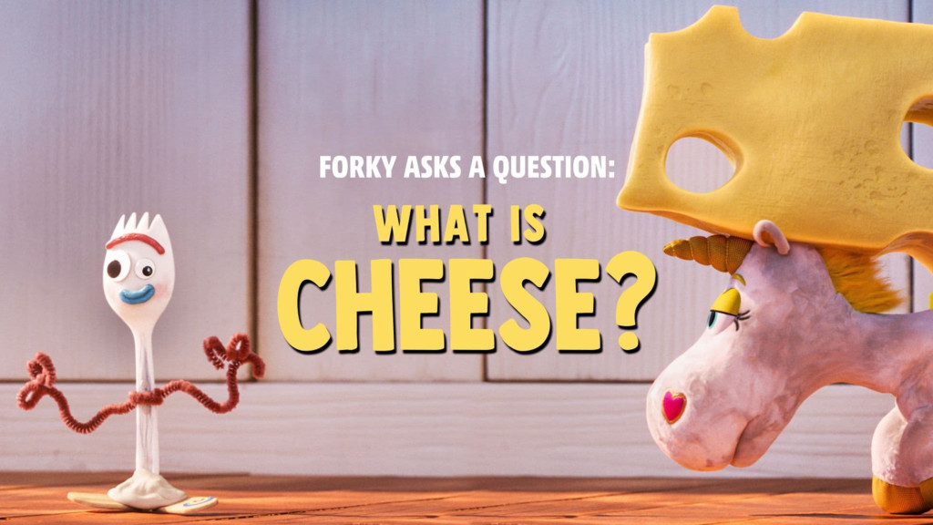 Forky hace una pregunta: ¿Qué es el queso?