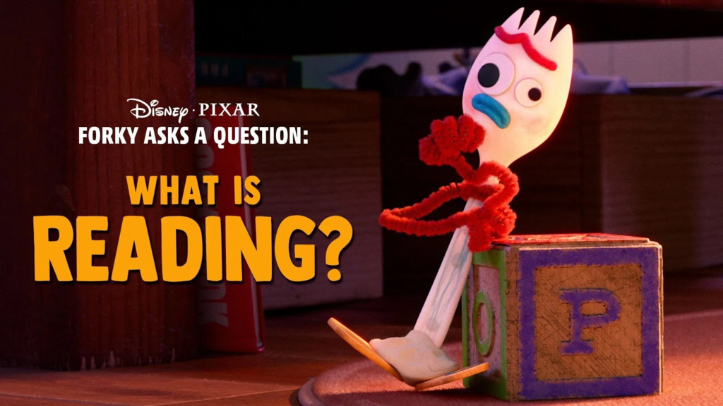 Forky hace una pregunta: ¿qué es la lectura?