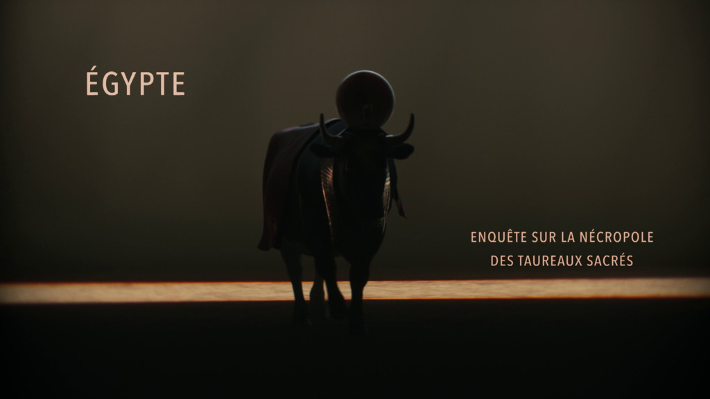 Egipto, el tesoro de los toros sagrados