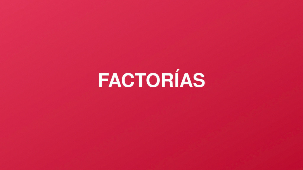 Factorías