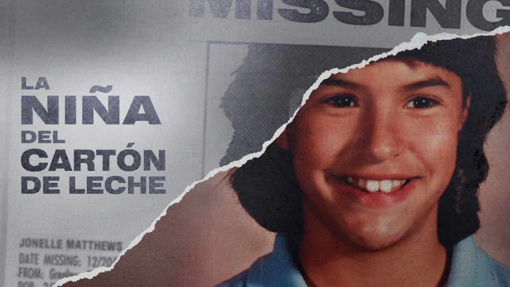 La niña del cartón de leche