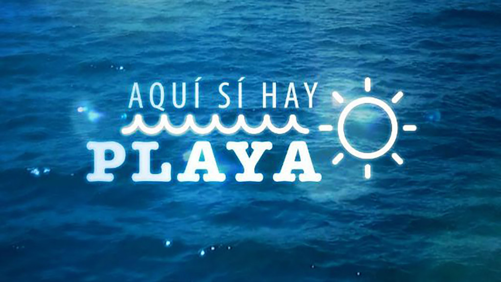 Aquí si hay playa