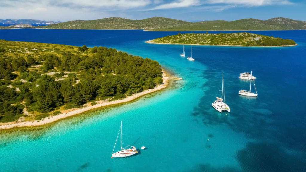 La costa de Croacia