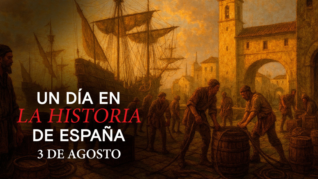 Un día en la Historia de España: 3 de agosto de 1492