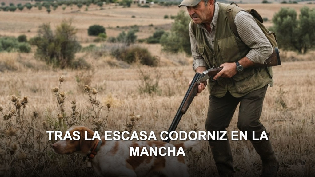 Tras La Escasa Codorniz En La Mancha