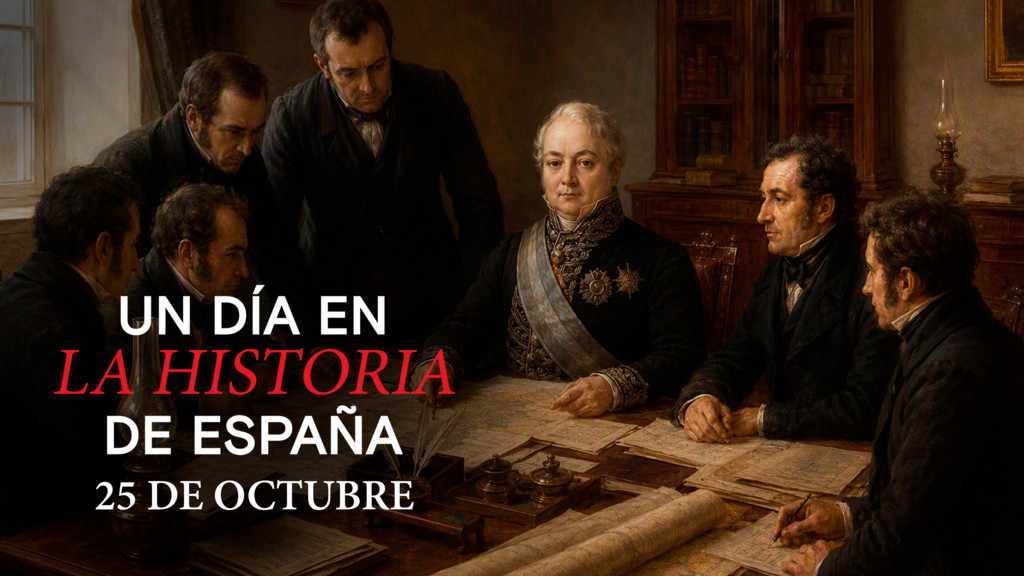 Un día en la Historia de España: 25 de octubre de 1833