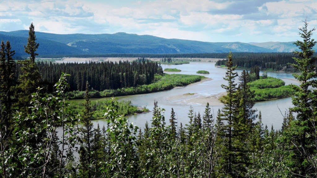 Hermosa naturaleza: Río Yukón
