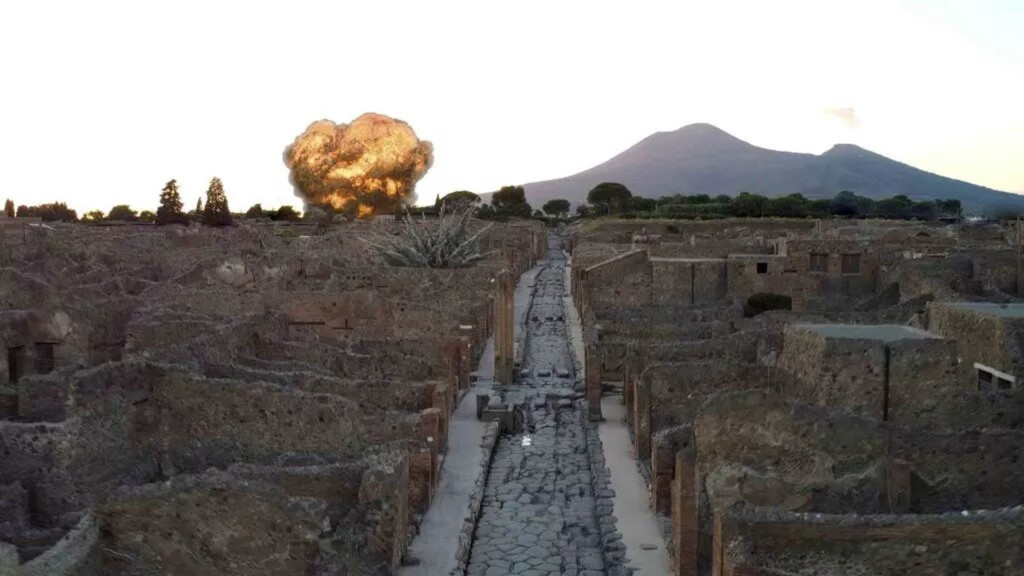 El bombardeig de Pompeia