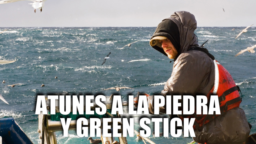 Atunes a la piedra y green stick