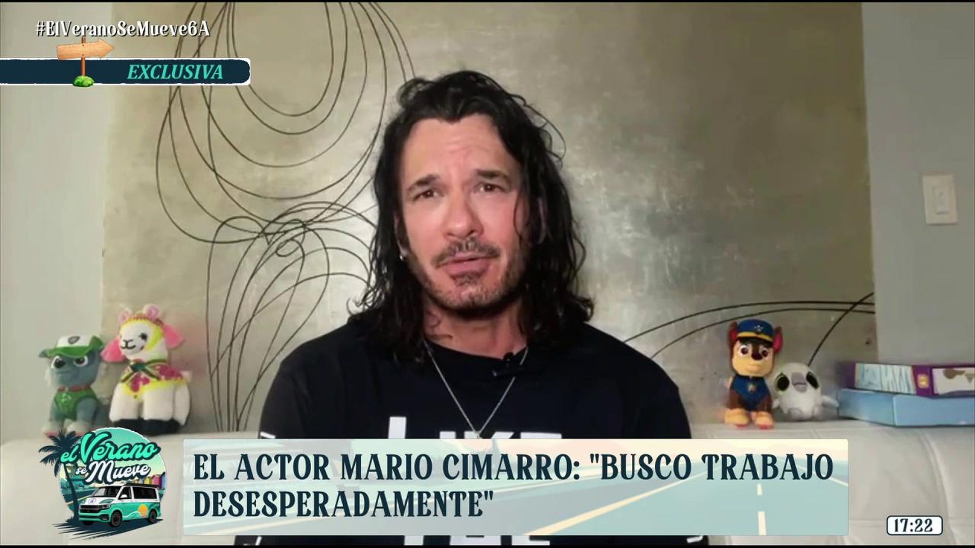 Mario Cimarro, protagonista de 'Pasión de Gavilanes', pide trabajo en España