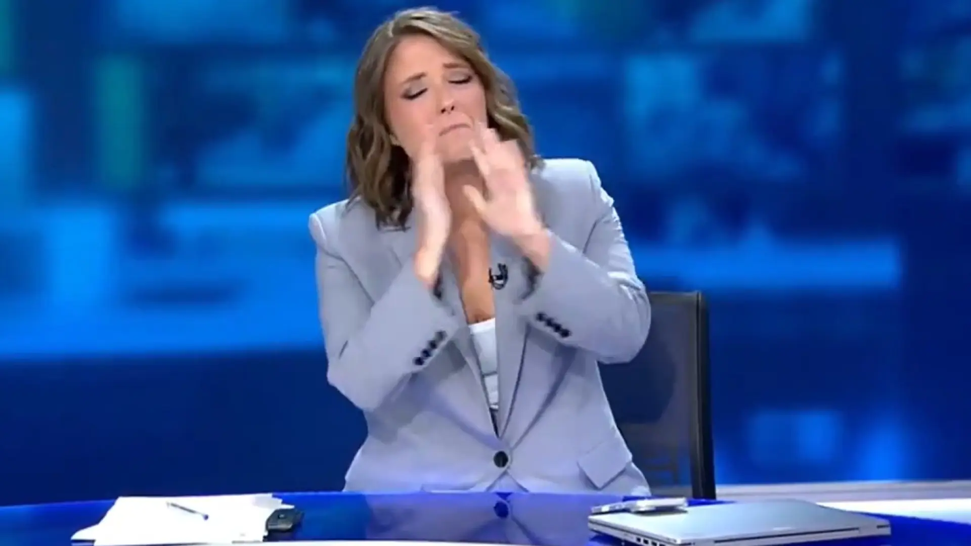 La emotiva despedida de María Casado en Informativos Telecinco