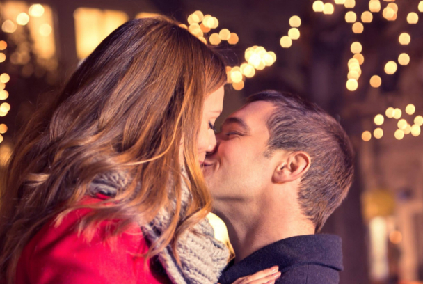 Beso de año nuevo