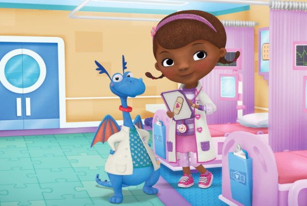 Doctora en el Hospital de Juguetes