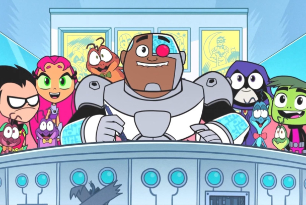 Teen Titans Go! Los Titans ven Space Jam