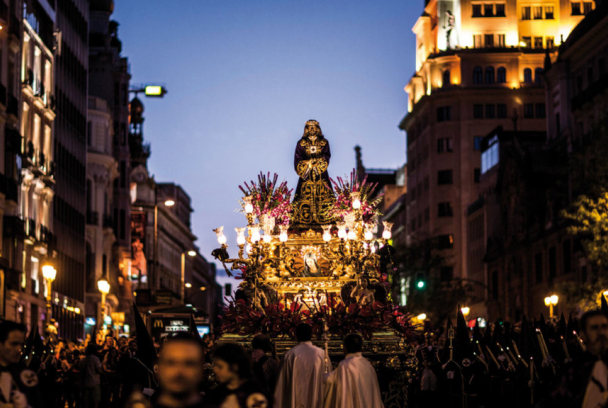 Salida extraordinaria del Cristo de Medinaceli