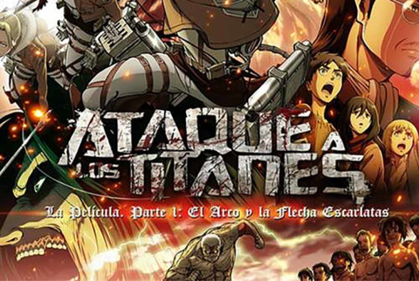 Ataque a los Titanes, la película 1: El arco y la flecha escarlata