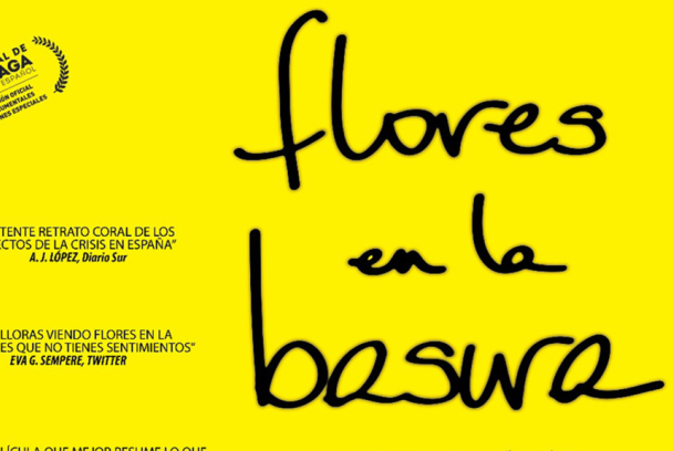 Flores en la basura