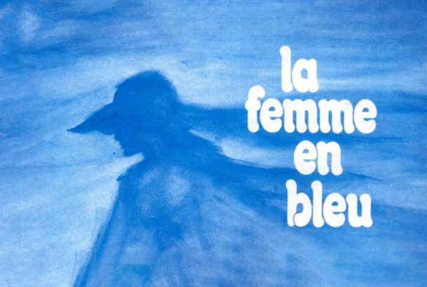 La dama de azul