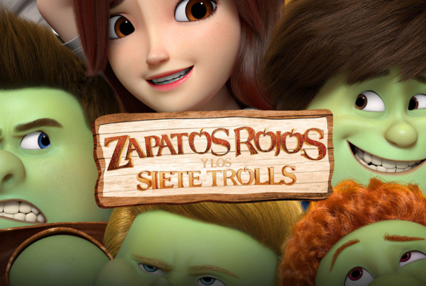 Zapatos rojos y los siete trolls