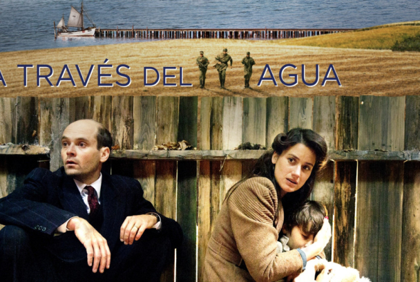 A través del agua