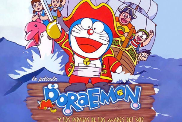 Doraemon y los piratas de los mares del sur