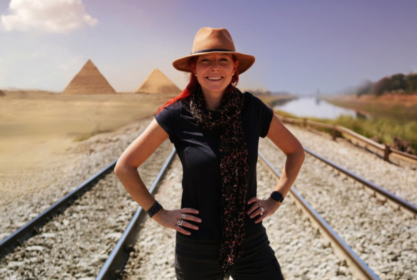 Antiguo Egipto en tren