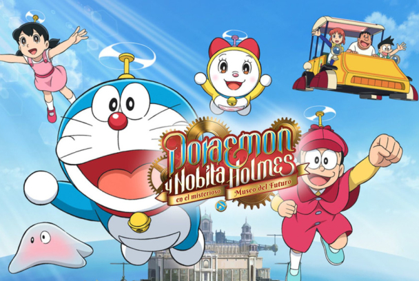 Doraemon y Nobita Holmes en el misterioso museo del futuro