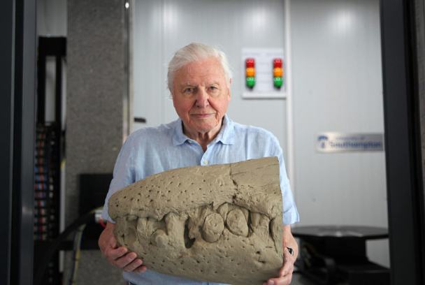 Attenborough y el monstruo jurásico