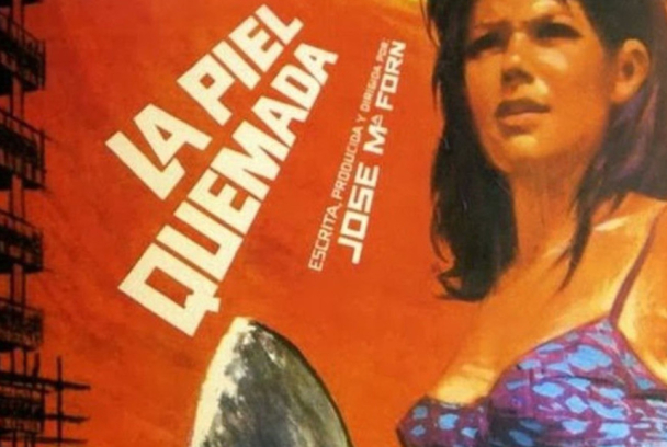 La piel quemada