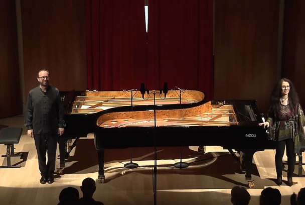 Mozart, Mendelssohn y Gershwin para 2 pianos