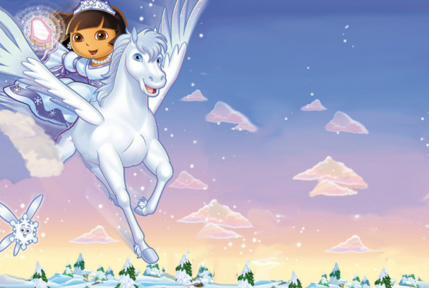 Dora salva a la princesa de las nieves