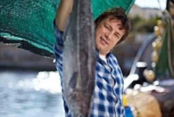 Jamie en el mar