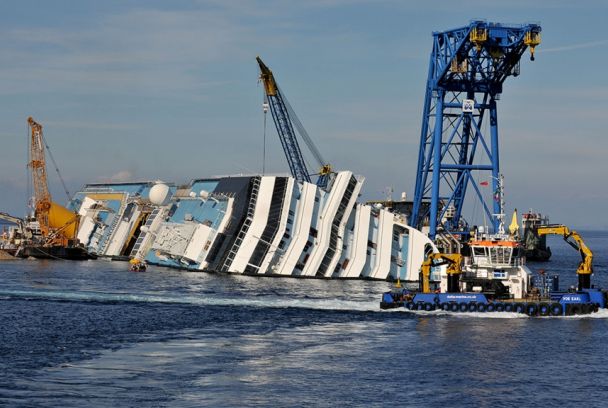 Crucero hundido: Salvando al Concordia