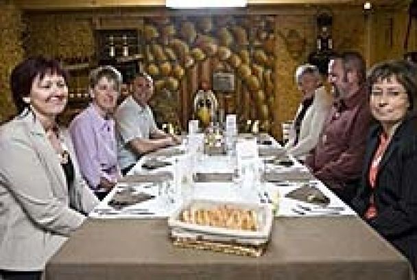 Dîner à la ferme