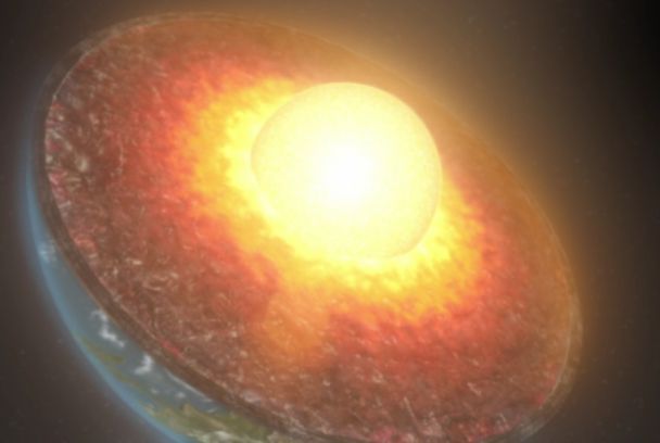 Dentro del planeta Tierra