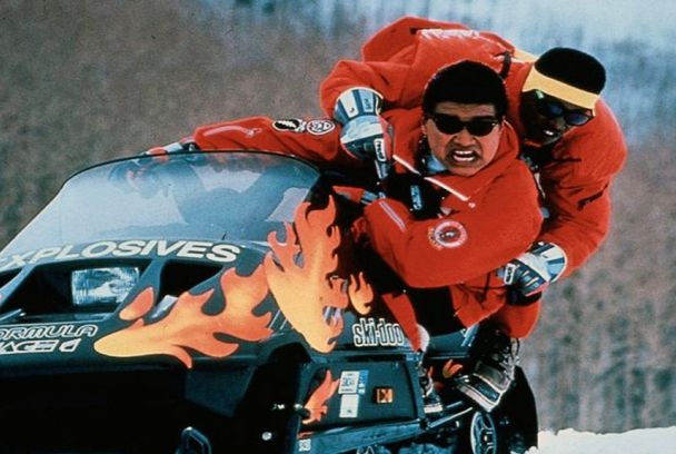 Disparatada patrulla de ski