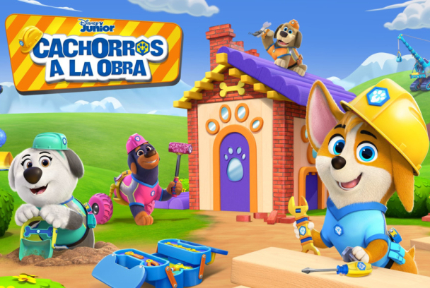 ¡Cachorros a la obra!