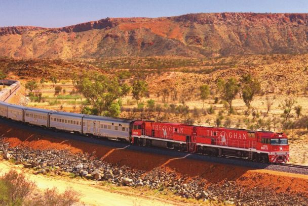 Australia en tren