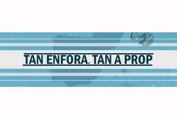 Tan enfora, tan a prop