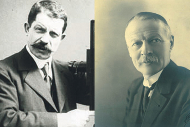 Charles Pathé et Léon Gaumont, premiers géants du cinéma
