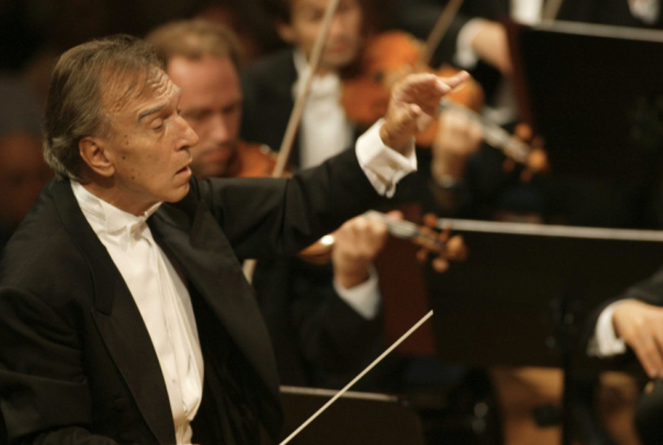 Claudio Abbado y Maurizio Pollini en Lucerna