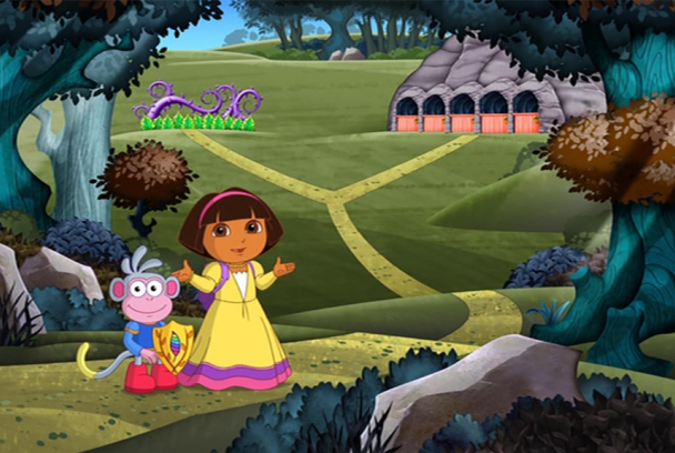 Dora salva el país de los cuentos
