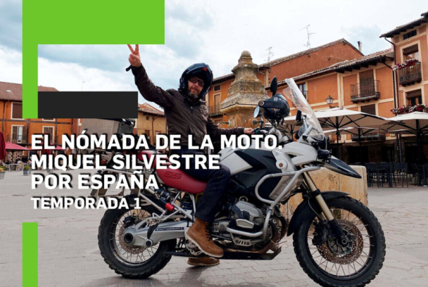 El nómada de la moto. Miquel Silvestre por España: recorridos solitarios