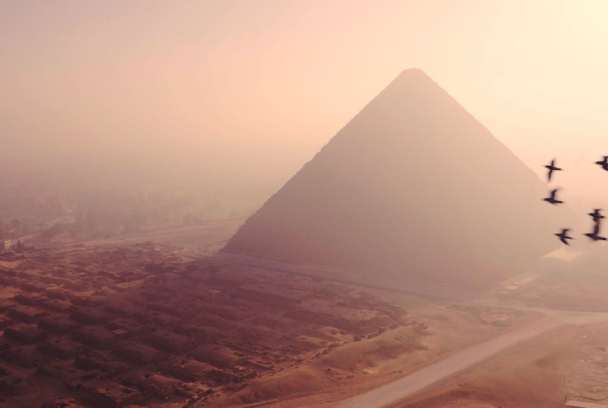 La pirámide de Keops al descubierto