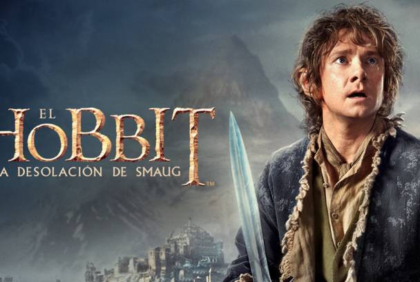 El Hobbit: La Desolación de Smaug - Smaug habla con Bilbo